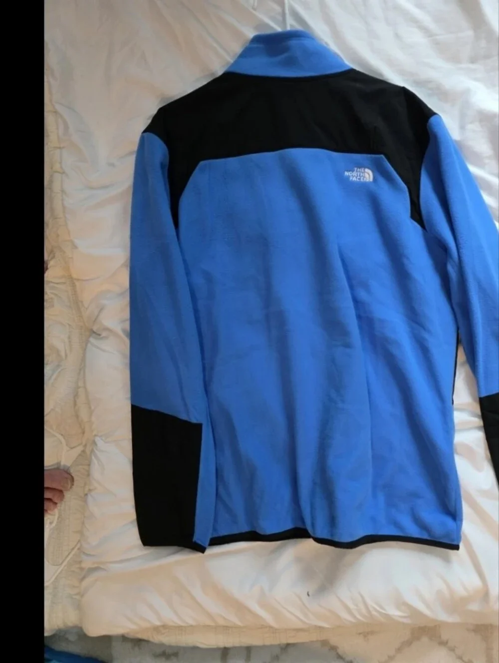 The North Face Glacier Pro Fleece Men's Black and Blue Performance Full-Zip NWOT